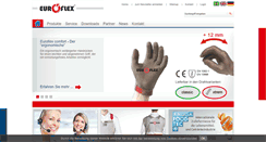 Desktop Screenshot of euroflex-safety.de